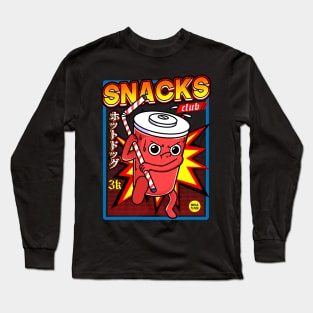 snacks club soda Long Sleeve T-Shirt